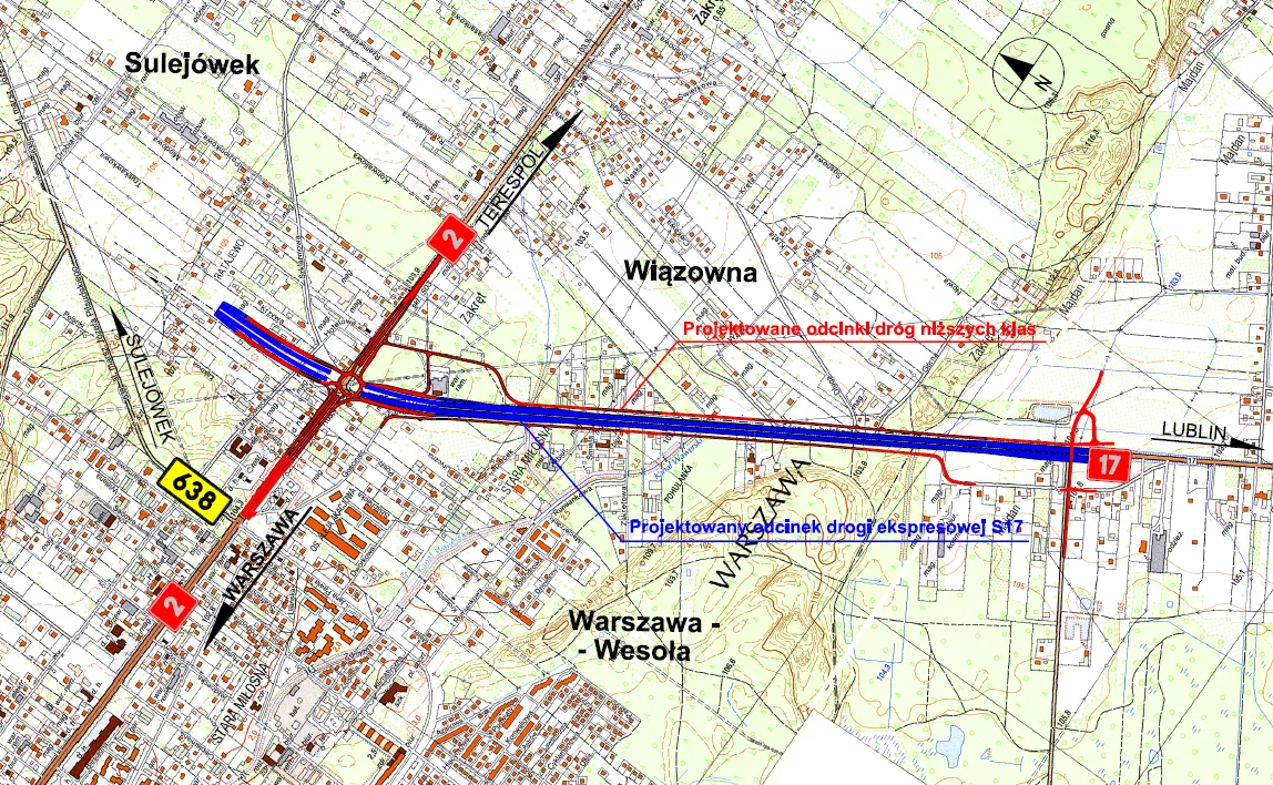 Kolejny poślizg przy budowie obwodnicy Warszawy. "Wariant GDDKiA będzie uciążliwy dla mieszkańców"