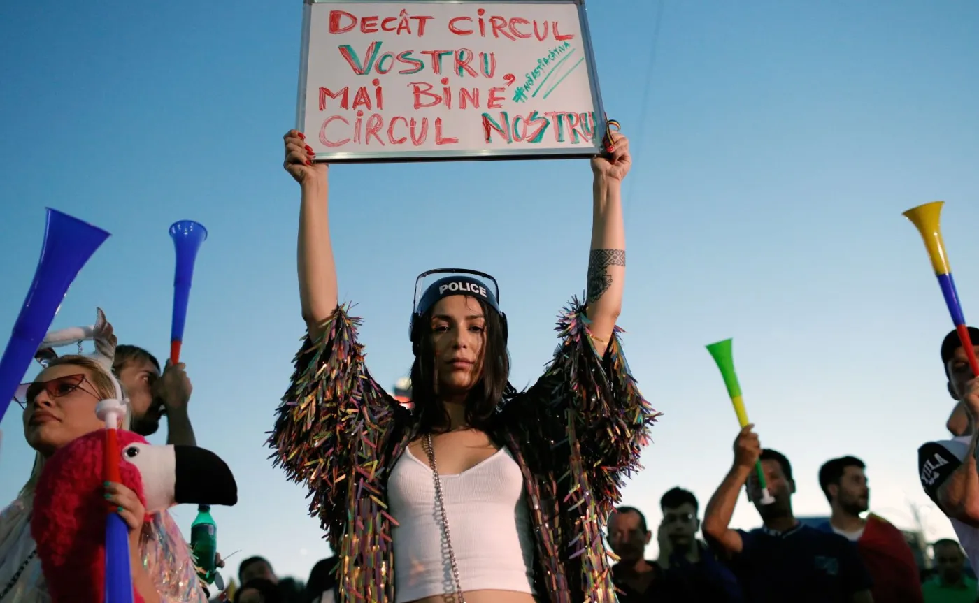 Protesty w Rumunii