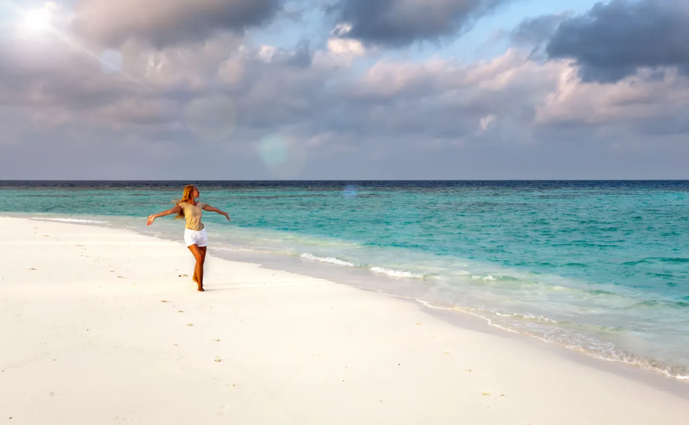 Szczęśliwa kobieta