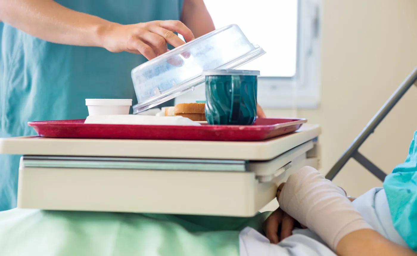 Posiłek w szpitalu