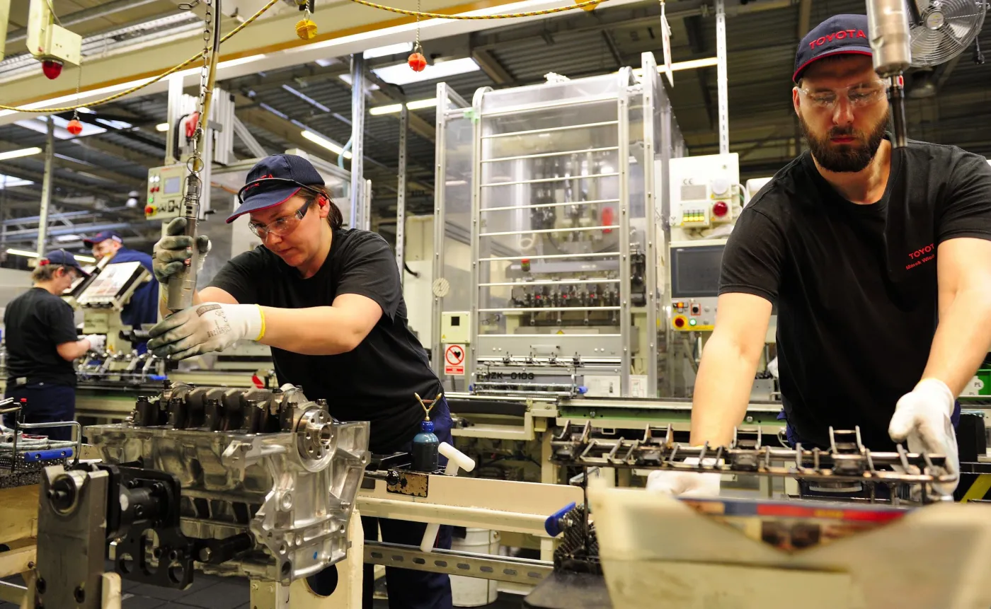 Toyota poszukuje ok. 500 osób do pracy