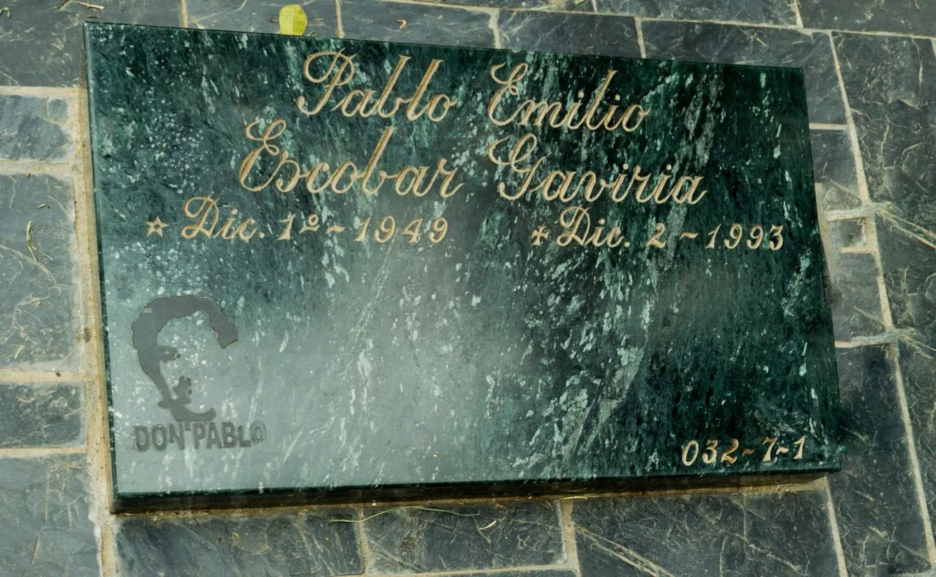 Grób Pablo Escobara