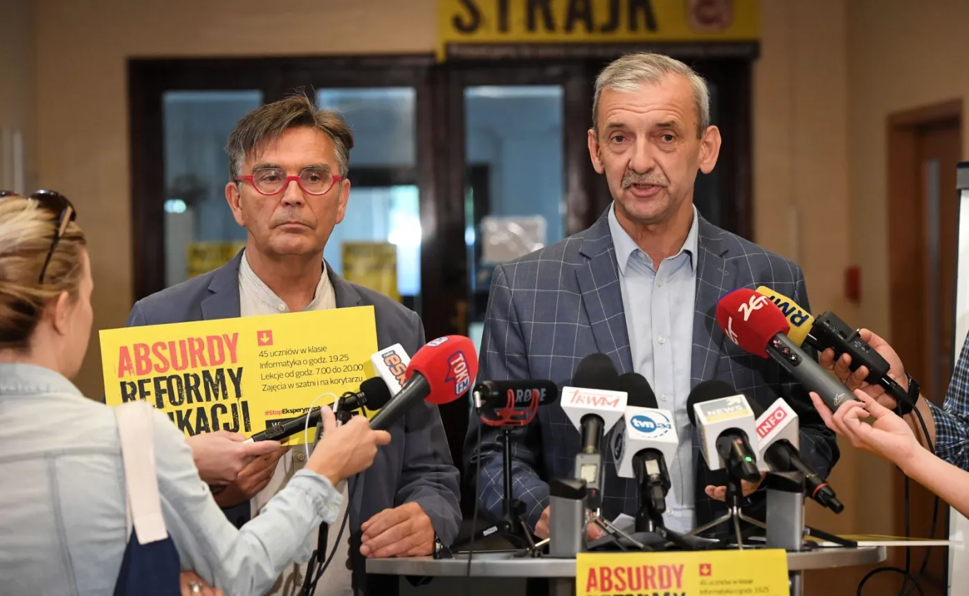 Broniarz o pierwszym tygodniu roku szkolnego: Obalił mit, że reforma była przygotowana