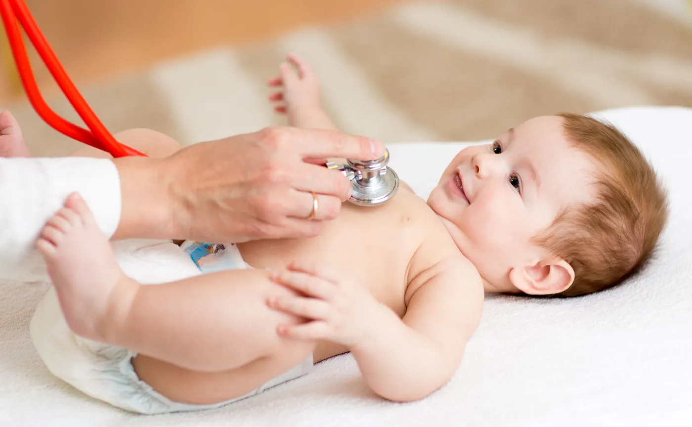 Niemowlę u lekarza