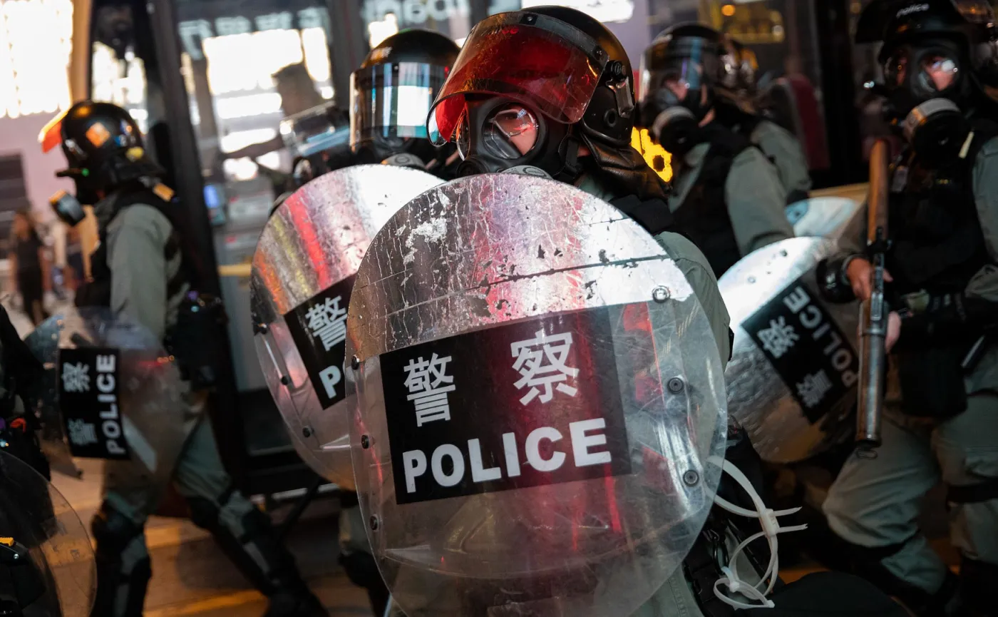 Policja w Hongkongu