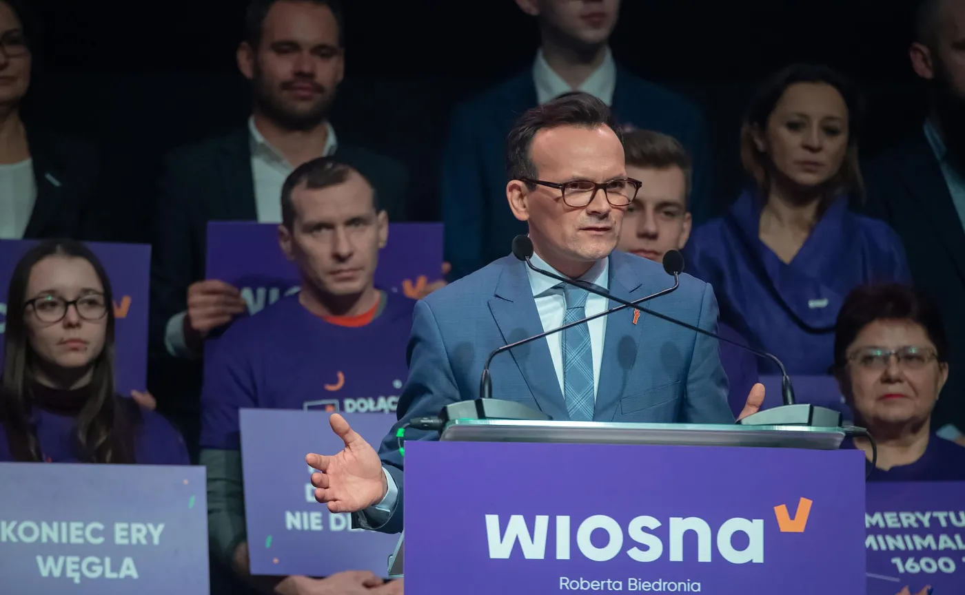 Współtwórca Wiosny odchodzi z ugrupowania. "Dla mnie partia się skończyła"
