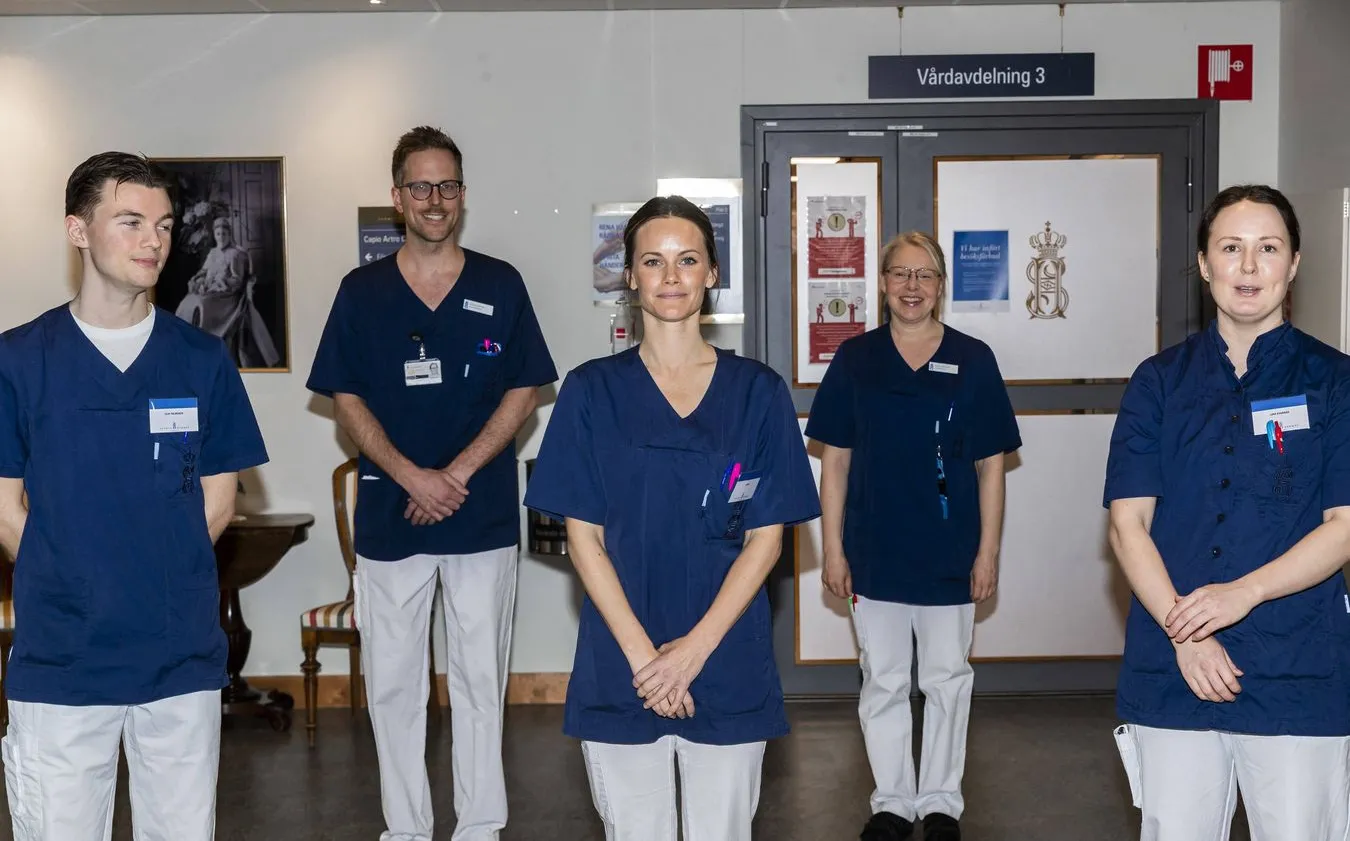 Księżna Zofia (w środku)