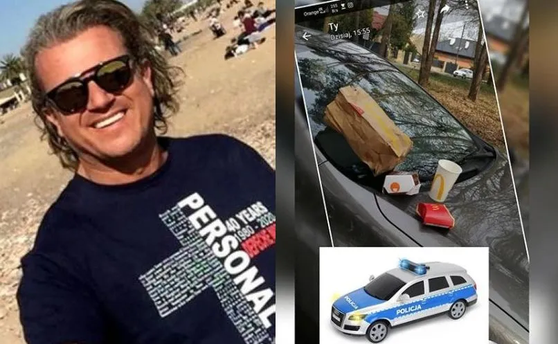 Jarosław Jakimowicz opisał spotkanie z policjantami. Przyłapali go na łamaniu przepisów