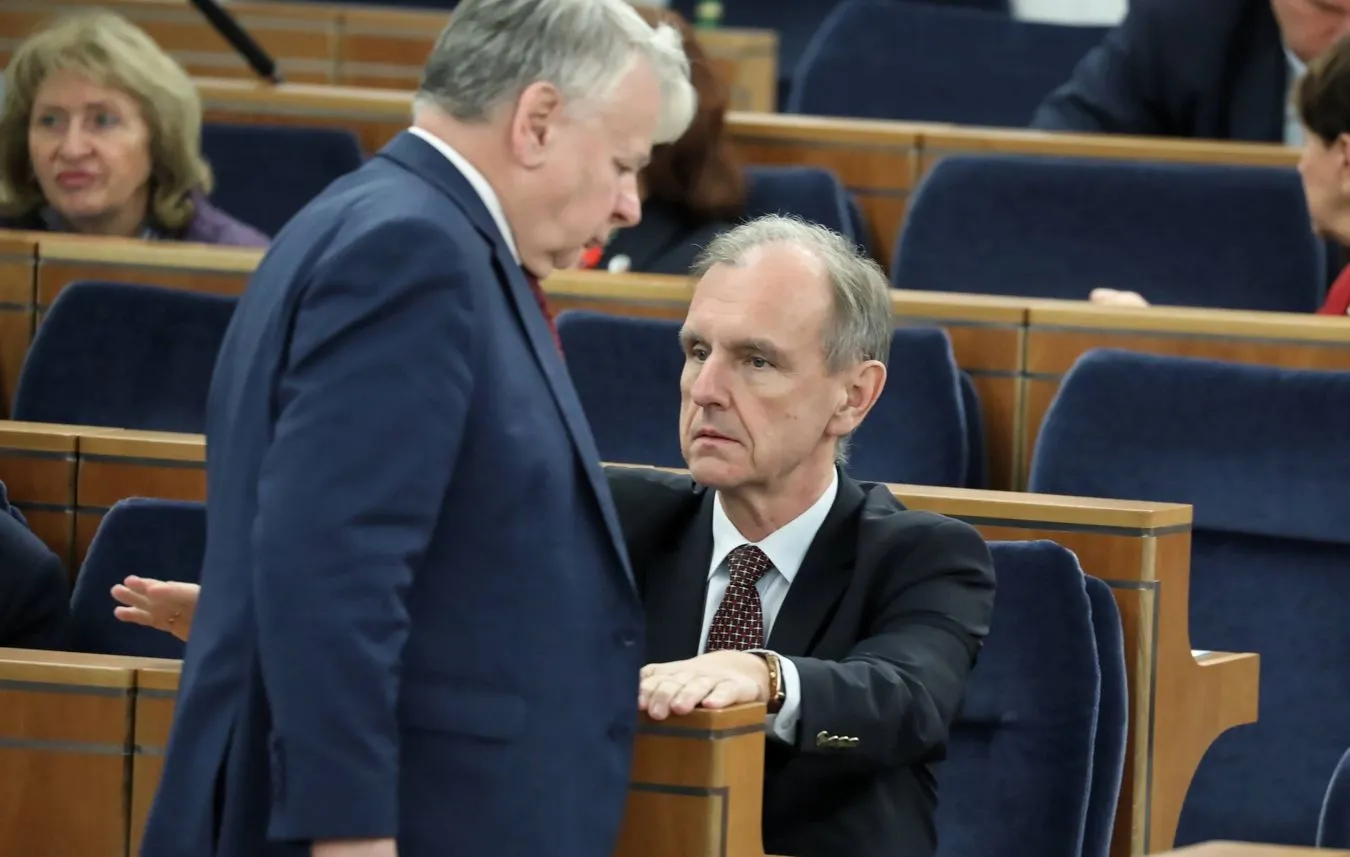 Bogdan Borusewicz (z lewej) i Bogdan Klich 