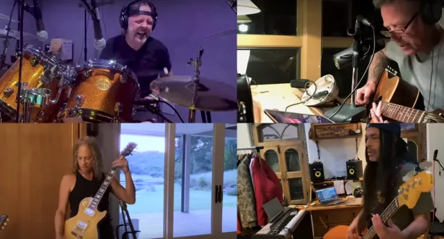 Metallica niemal Unplugged. Kultowe "Blackend" z kwarantanny zaskakuje fanów