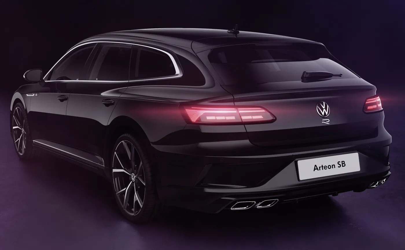 Volkswagen Arteon Shooting Brake daje show i łączy ogień z wodą