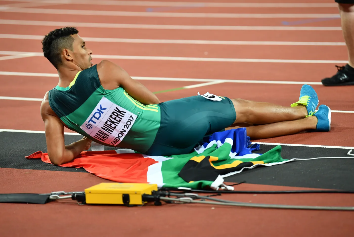 Mistrz olimpijski w biegu na 400 m van Niekerk zakażony koronawirusem