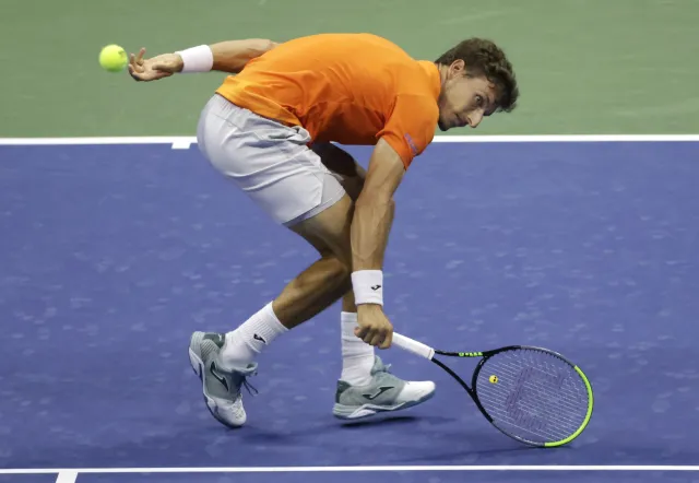 Pablo Carreno-Busta po ponad czterogodzinnym meczu w półfinale US Open