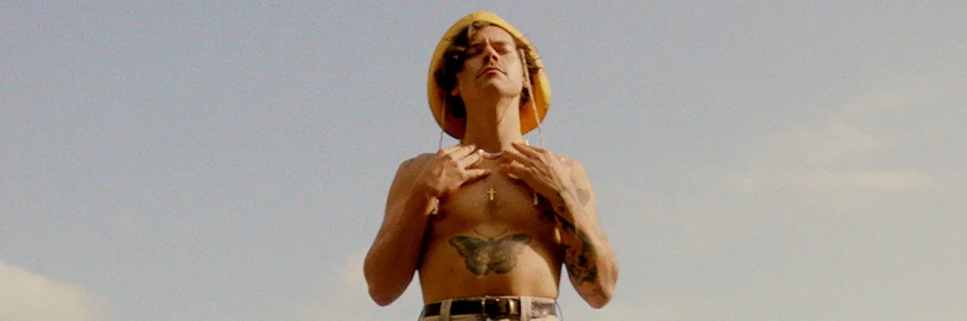 Harry Styles prezentuje teledysk do "Golden"