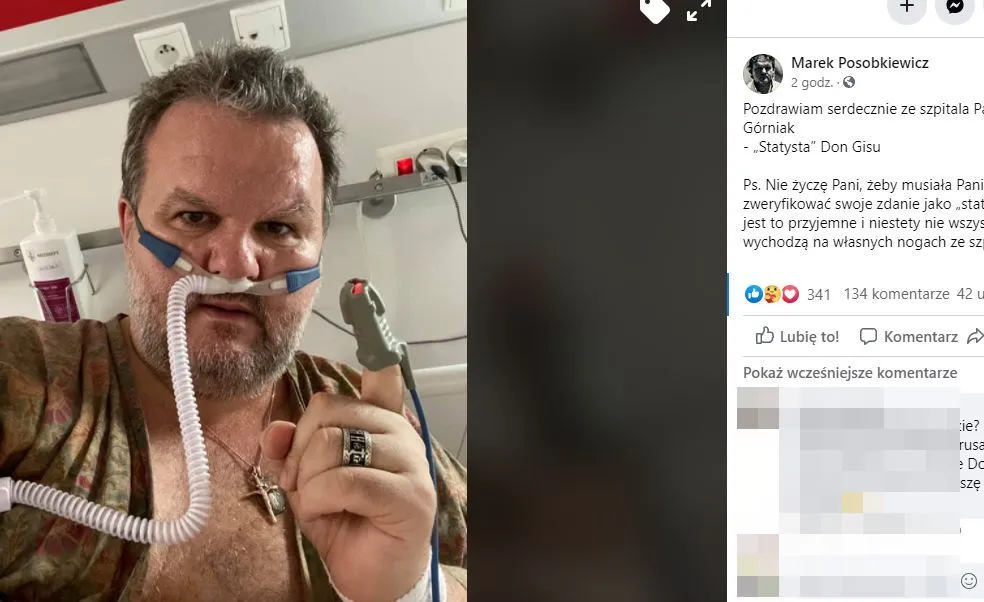 Posobkiewicz śpiewa dla Górniak: Ja nie jestem statystą [WIDEO]