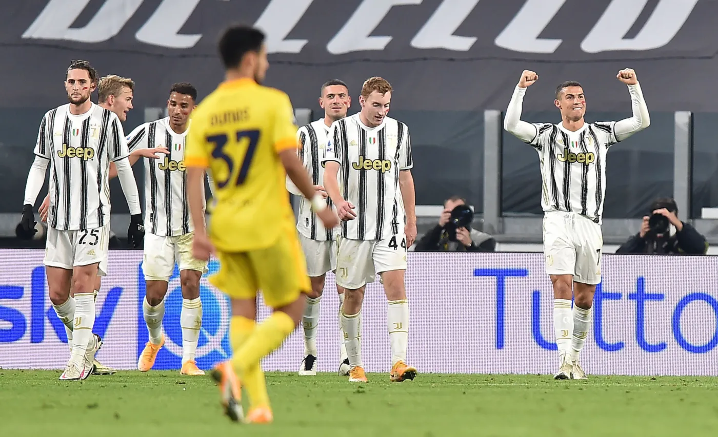 Gole Ronaldo dały Juventusowi trzy punkty, Buffon śrubuje rekord