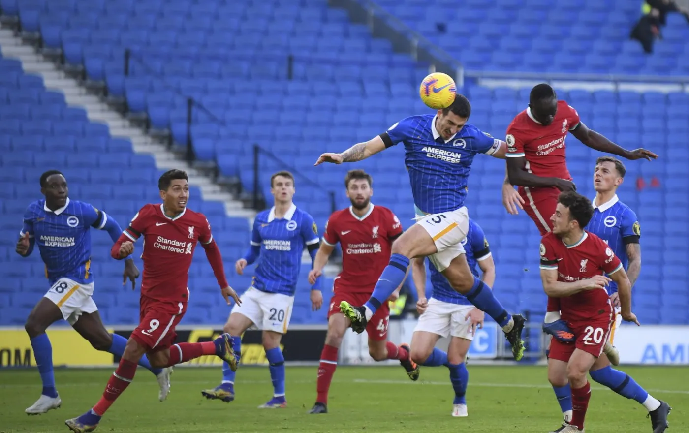 Liverpool nie dowiózł prowadzenia w meczu z Brighton. Wygrana drużyny Klicha