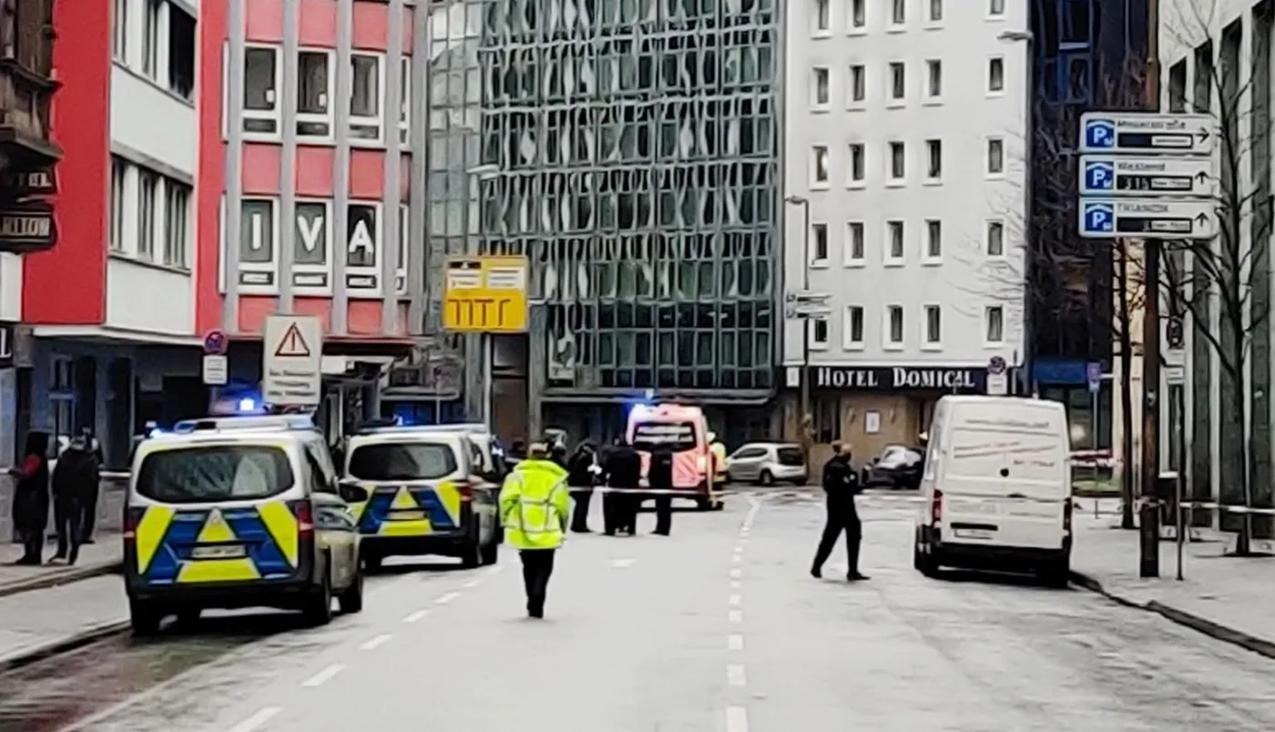 Nożownik zaatakował przy dworcu we Frankfurcie. Są ciężko ranni