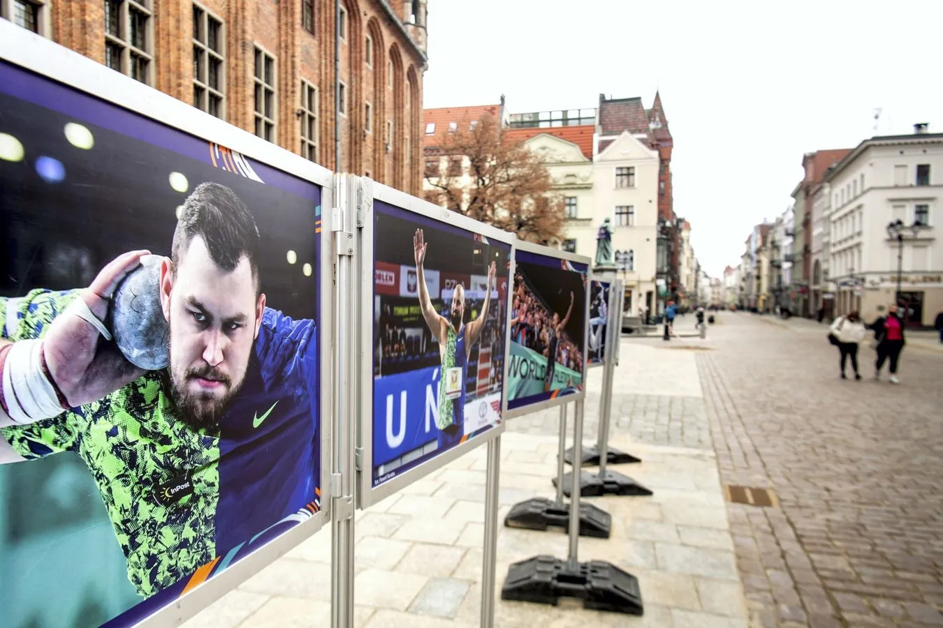 Lekkoatletyczne HME w Toruniu:  Wystawy zdjęć sportowych w przestrzeni miejskiej towarzyszą mistrzostwom