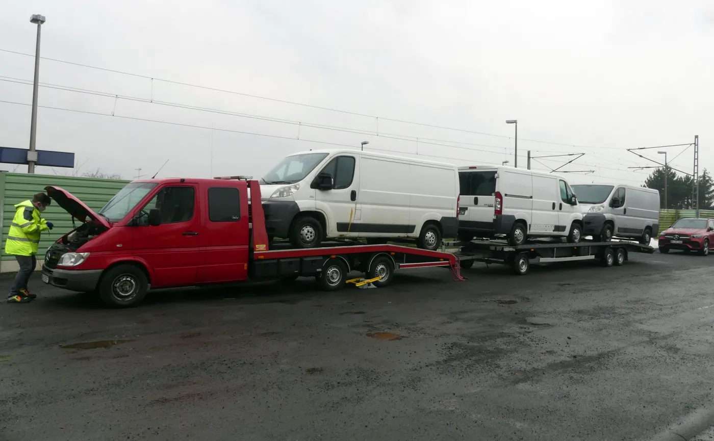 Lawetą domowej roboty Polak zszokował niemiecką policję. Kara będzie sroga