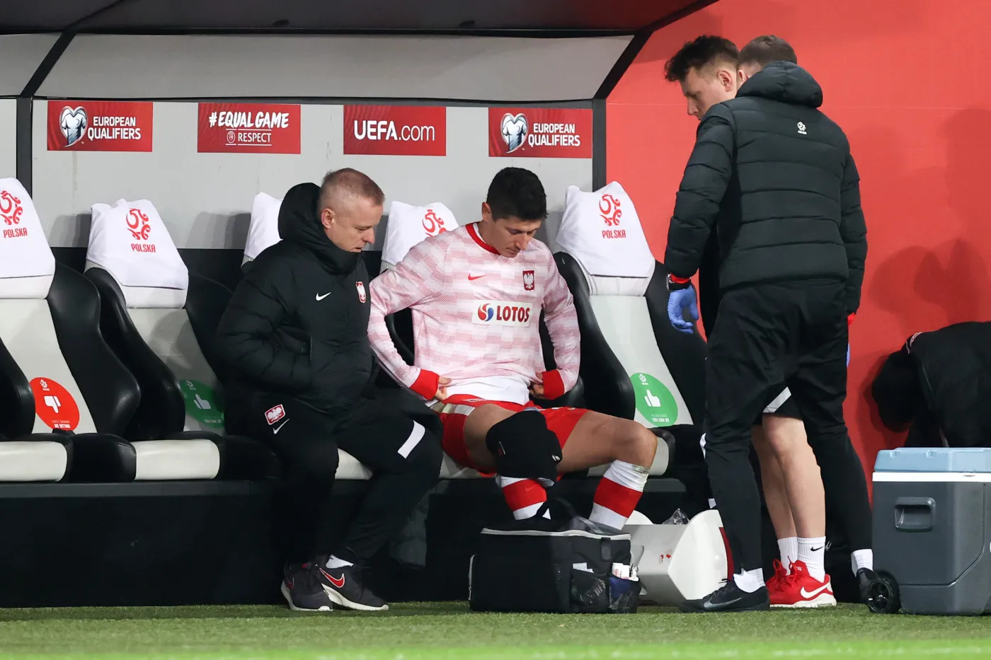 Robert Lewandowski: Gdyby mecz z Anglią był dwa dni później, to może na siłę bym zagrał