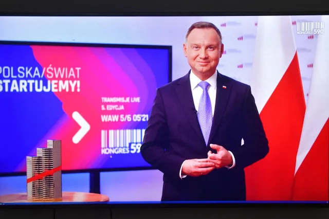 Kongres 590. Prezydent powiedział, co jest istotnym element jego prezydentury
