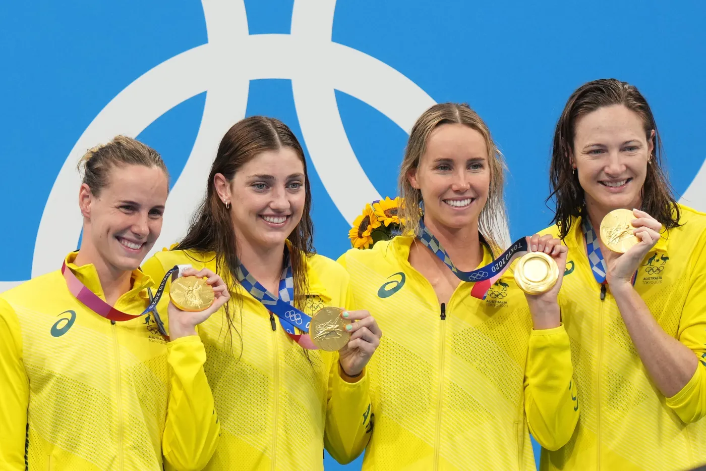 Tokio 2020. Triumf i rekord świata Australijek na 4x100 m st. dowolnym