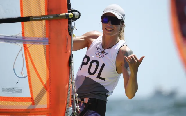 Tokio 2020. Klepacka druga, Myszka siódmy po pierwszym dniu w klasie RS:X