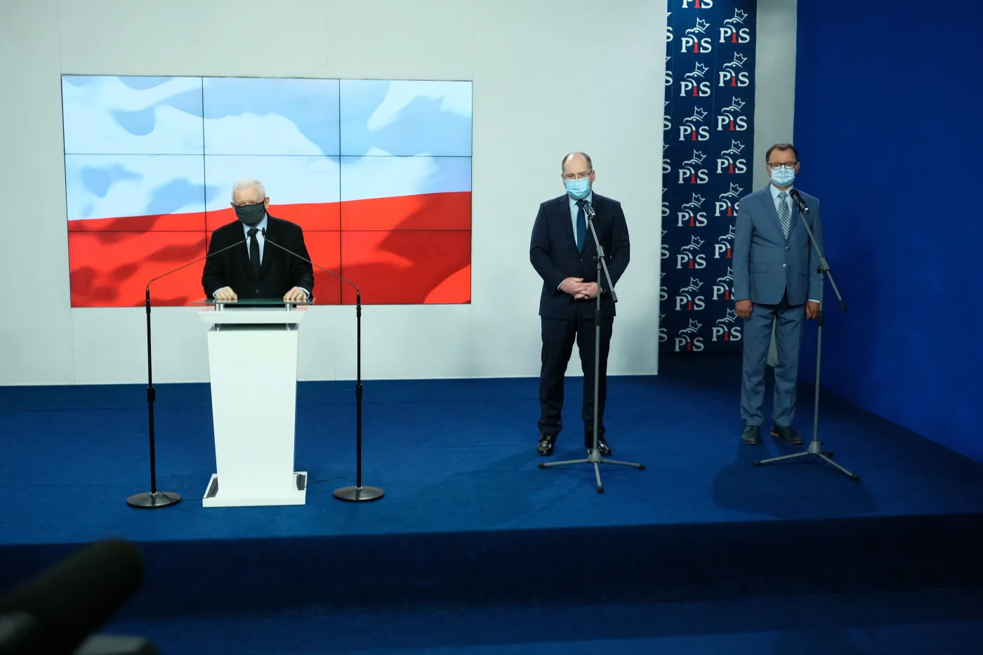 Jarosław Kaczyński, Adam Bielan, Arkadiusz Czartoryski