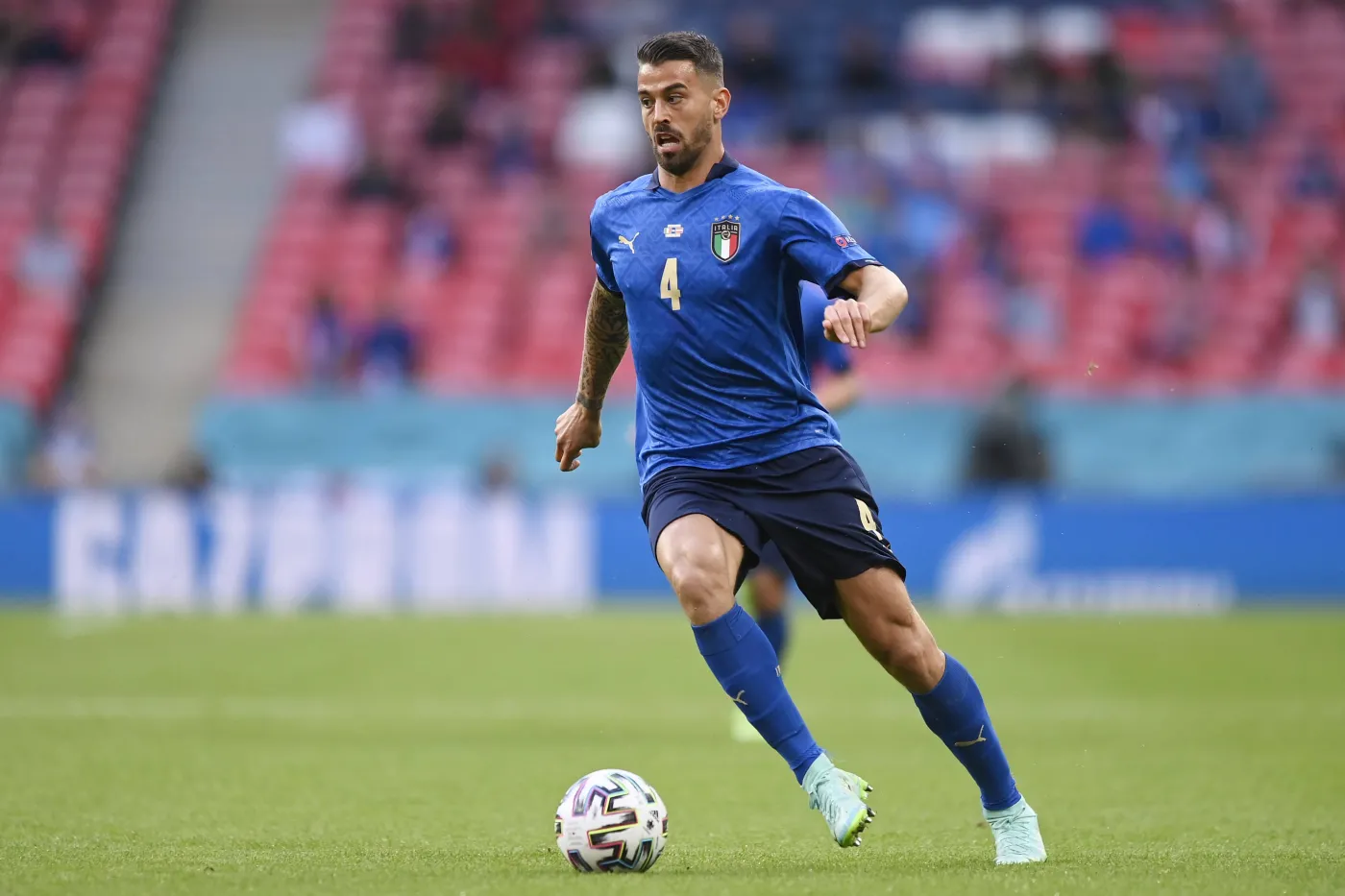 Leonardo Spinazzola będzie dopingować Włochów na Wembley