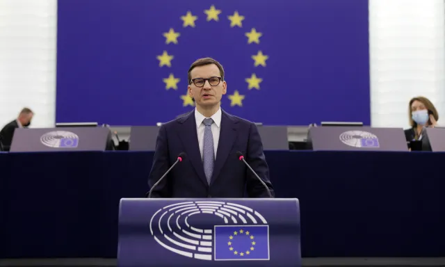 Morawiecki o wtorkowej debacie w PE. "Nie zgadzam się..."