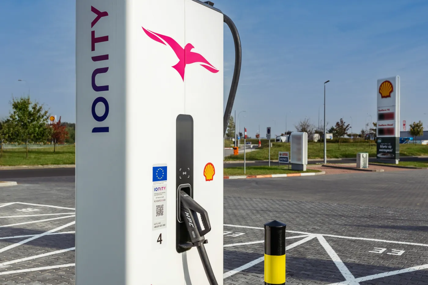 IONITY już działa na stacji Shell przy autostradzie A1