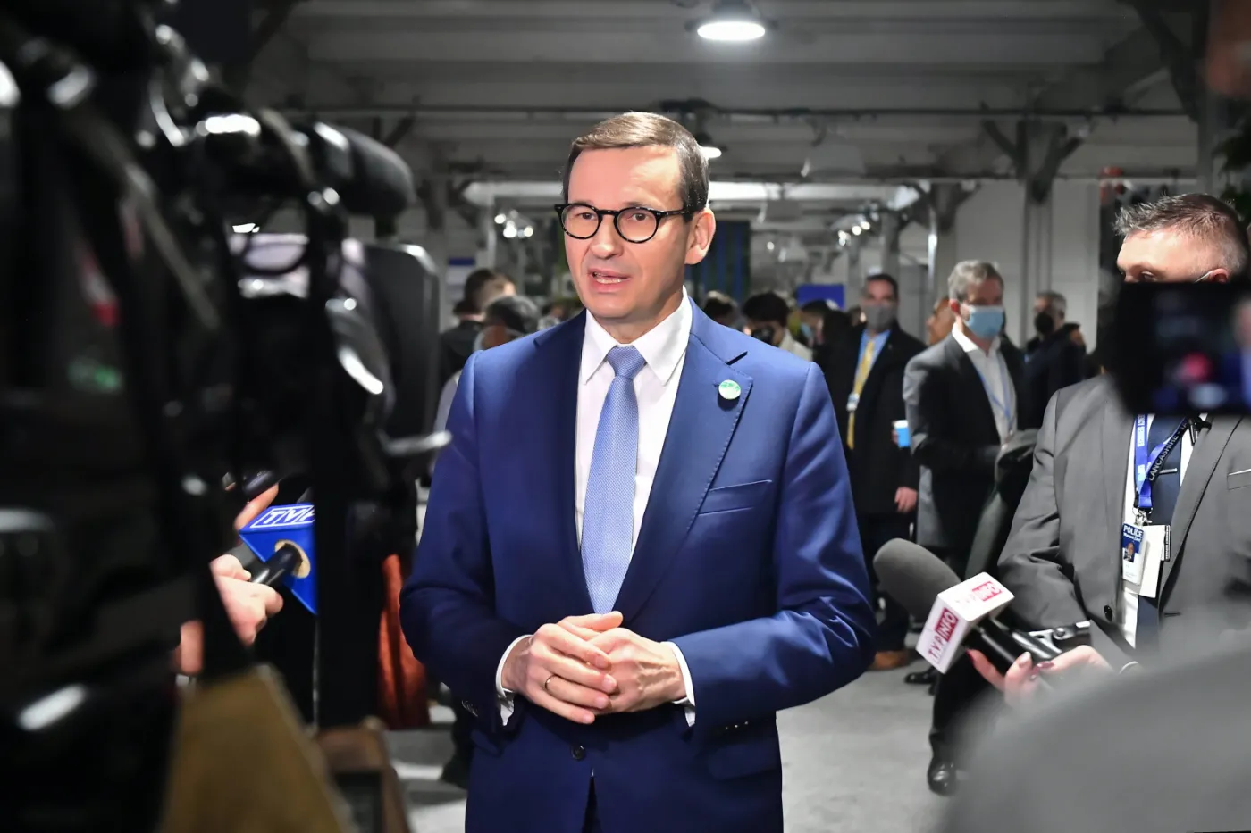 Premier Morawiecki: Tusk znowu zapukał w dno od spodu