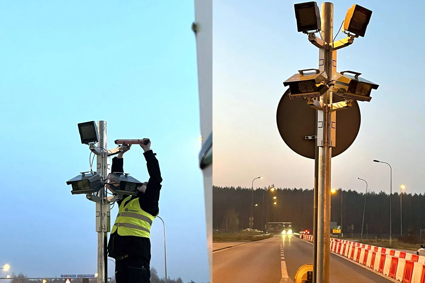 e-Toll - kamery do kontroli opłaty za przejazd autostradą