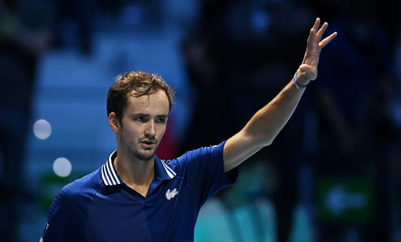 ATP Finals. Miedwiediew z kompletem zwycięstw awansował do półfinału