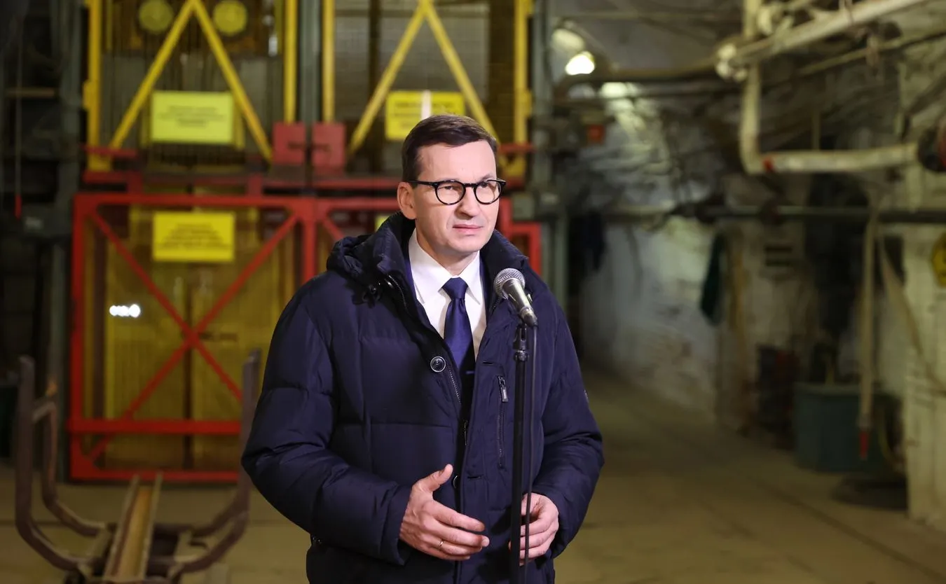 Morawiecki wspomina protesty górników w stanie wojennym: Bez nich nie byłoby wolności