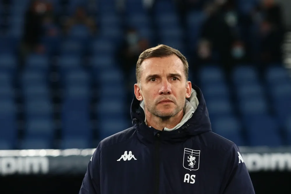 Szewczenko musi szukać pracy. Genoa zwolniła go po dwóch miesiącach