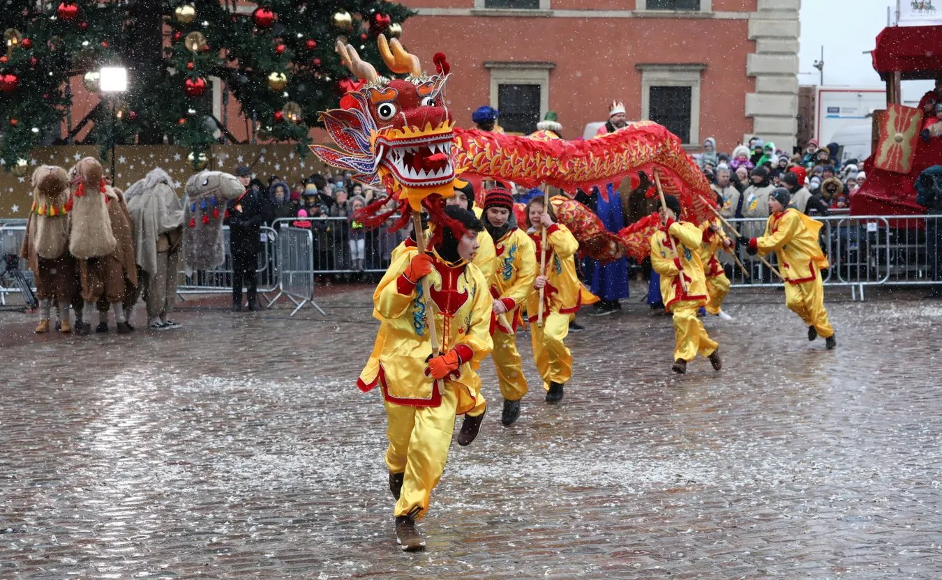 Orszak Trzech Króli przeszedł ulicami Warszawy. ZDJĘCIA