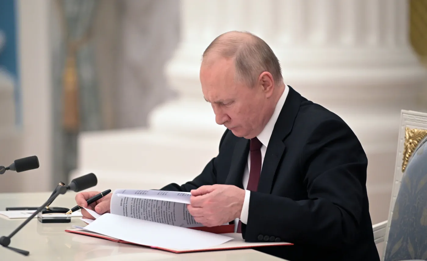 Putin wydał rozkaz rozpoczęcia "operacji pokojowej" w Donbasie