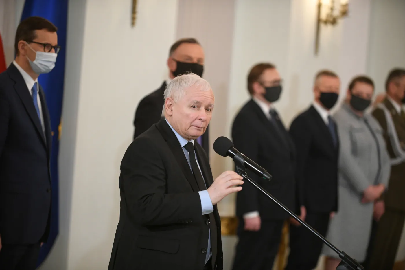 Kaczyński o ustawie o obronie ojczyzny. "By Polska żyła, by się rozwijała, by miała piękną przyszłość..."