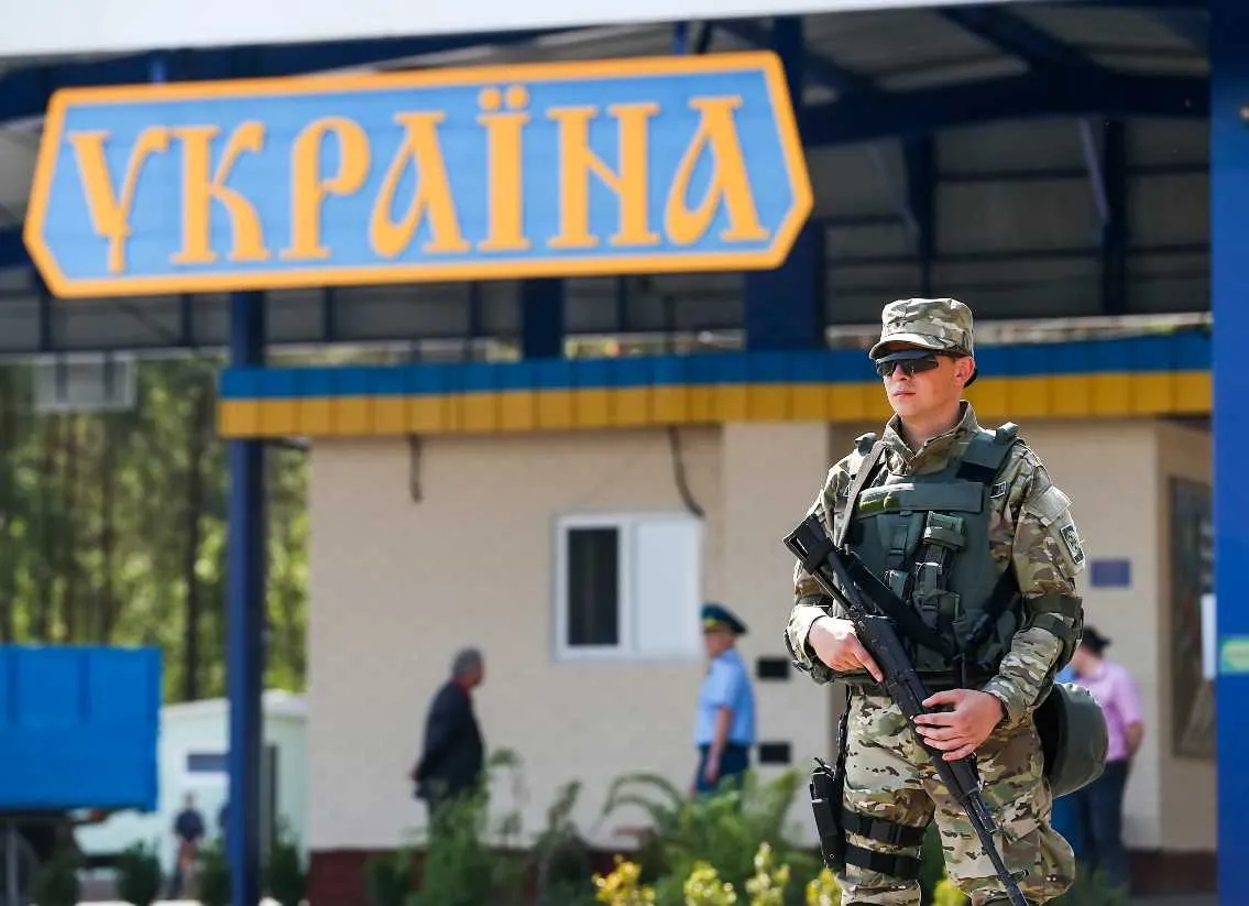 Przejście graniczne między Rosją, Ukrainą i Białorusią