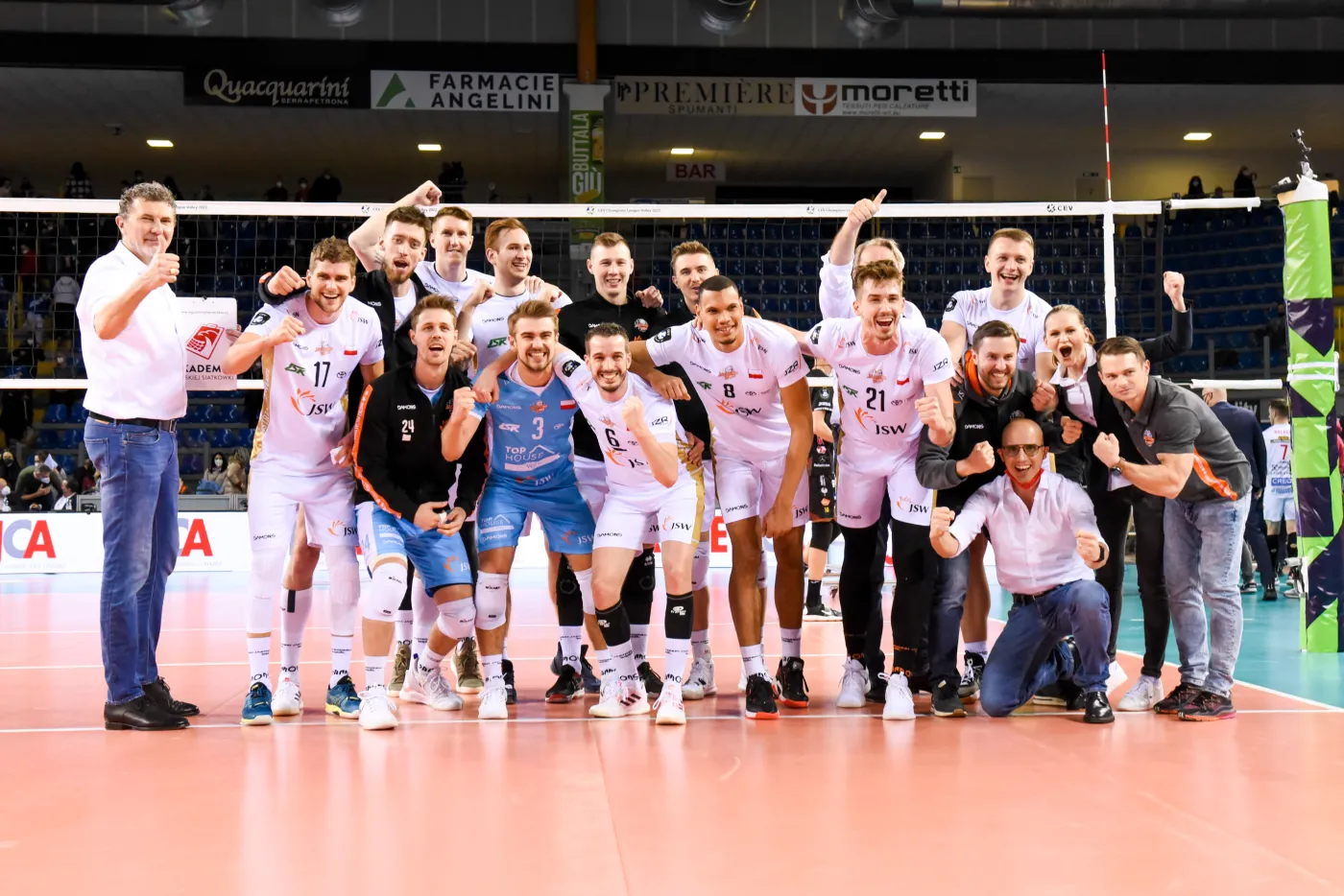 Gigant pokonany. Jastrzębski Węgiel bliżej półfinału LM