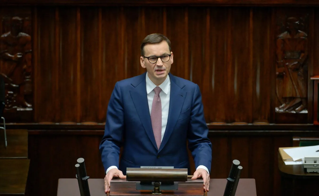 Morawiecki: Zbrodnie na Ukrainie to współczesna mapa ludobójstwa w Europie