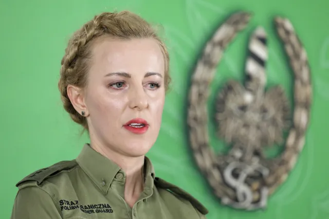 Por. Anna Michalska: Funkcjonariusze bardzo empatycznie reagują na uchodźców