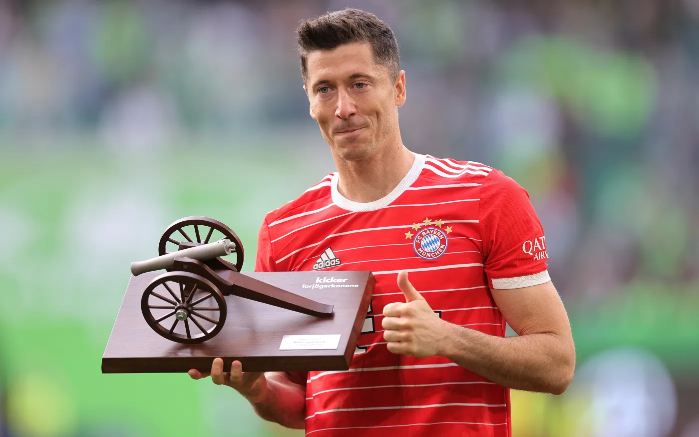 Lewandowski zdobył siódmą armatę. Polak królem strzelców Bundesligi!