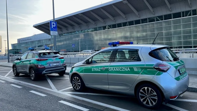 Straż Graniczna kupiła hybrydy i samochody elektryczne