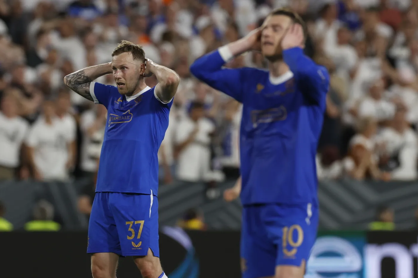 Rozczarowanie w Glasgow po finale LE. Ramsey winnym porażki?