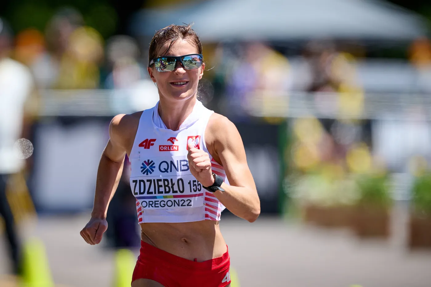 Katarzyna Zdziebło zje rano bułkę z dżemem i ruszy po medal