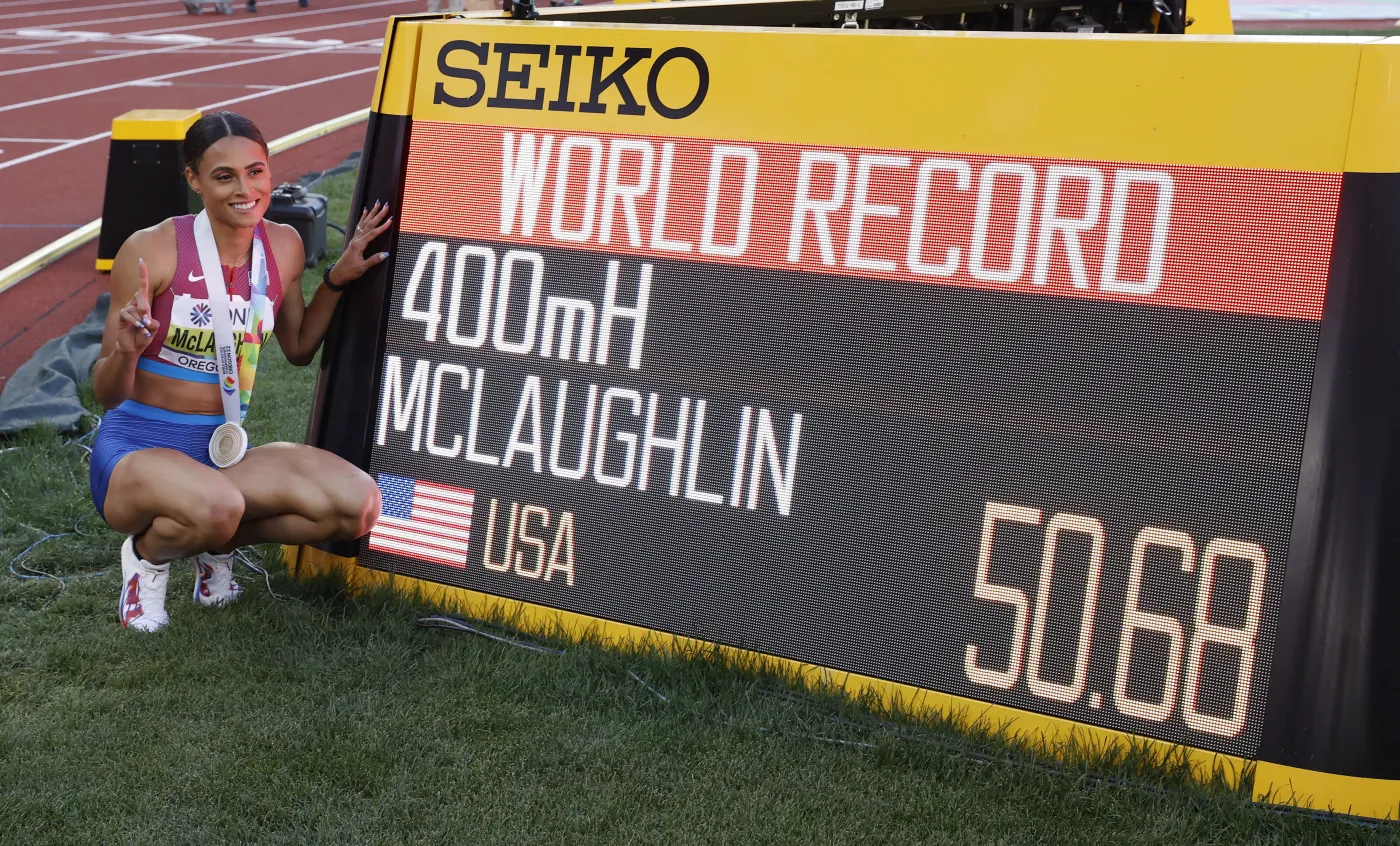 McLaughlin pobiła rekord świata w biegu na 400 m przez płotki