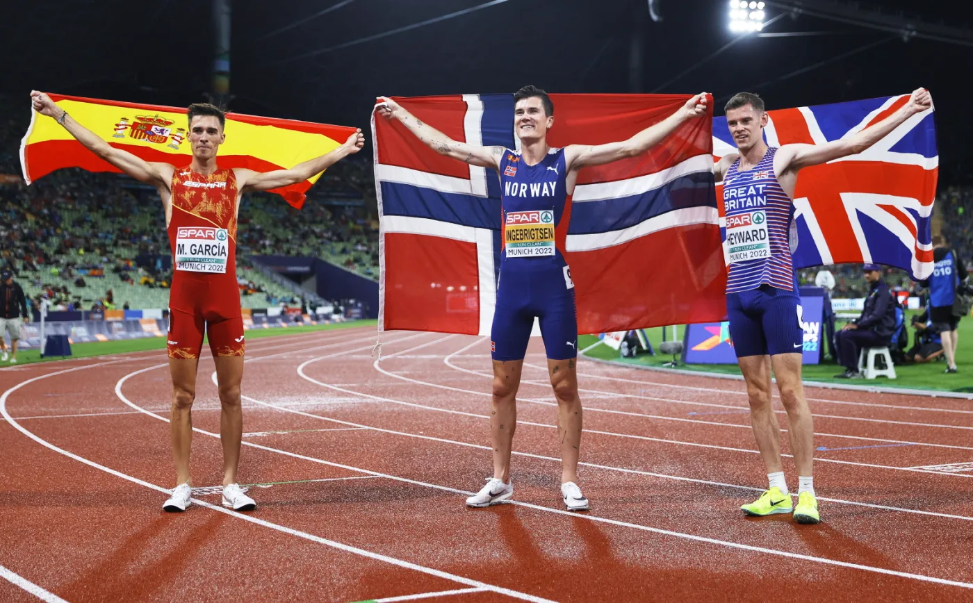 Lekkoatletyczne ME. Ingebrigtsen wygrał bieg na 1500 m, siódme miejsce Rozmysa